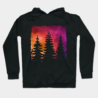 Forest Painting Hoodie